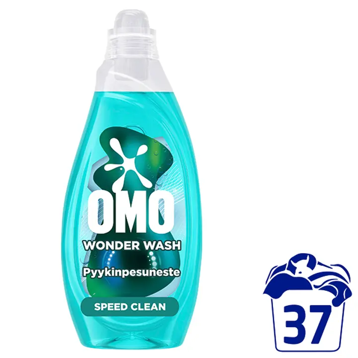 Omo Wonder Wash Speed Clean pyykinpesuneste 1,48 l 37 pesua