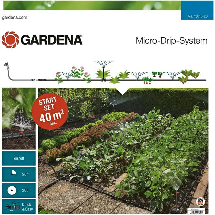 Gardena Micro Drip System kastelusarja 40m²