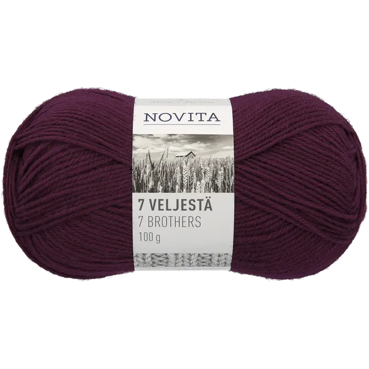 Novita Lanka 7 Veljestä 100g 596