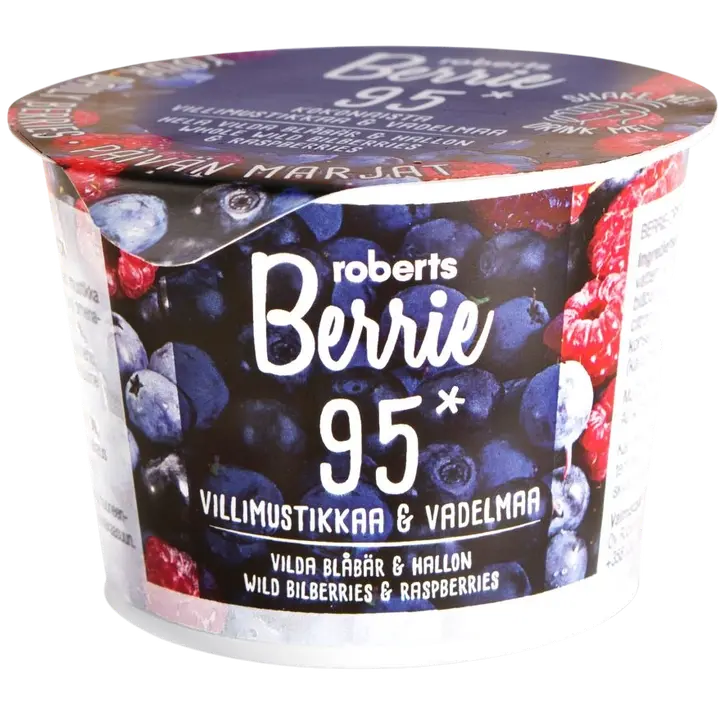 Roberts Berrie villimustikka & vadelma 100 ml