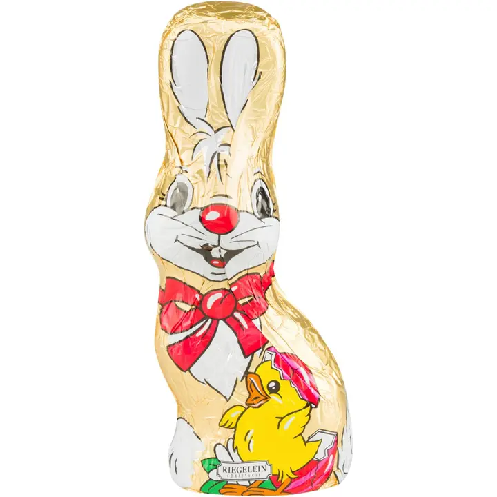 Riegelein Fairtrade Cocoa Prog Sitting Bunny 150g