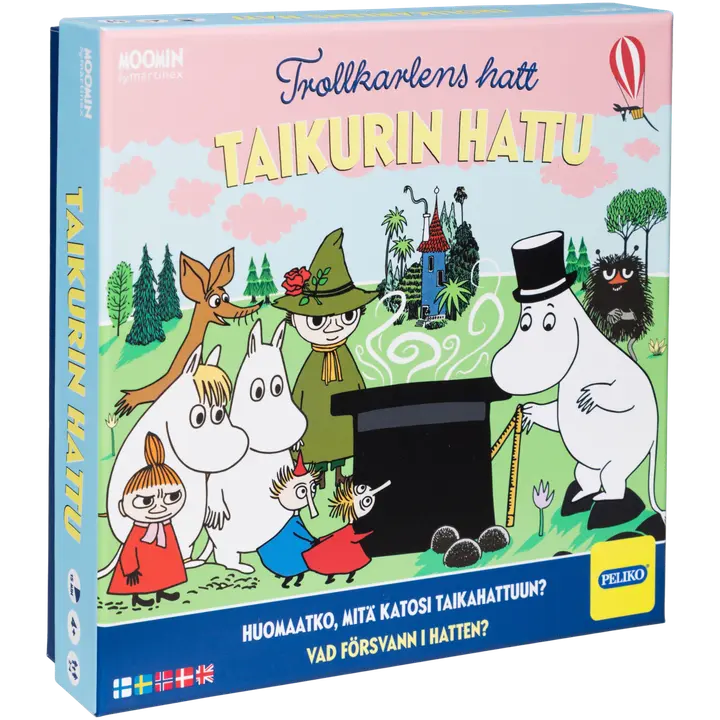 Peliko Muumi lastenpeli Taikurin Hattu