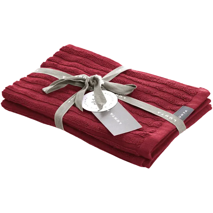 Luhta Home Käsipyyhesetti Aalto 2X50X70 cm chili