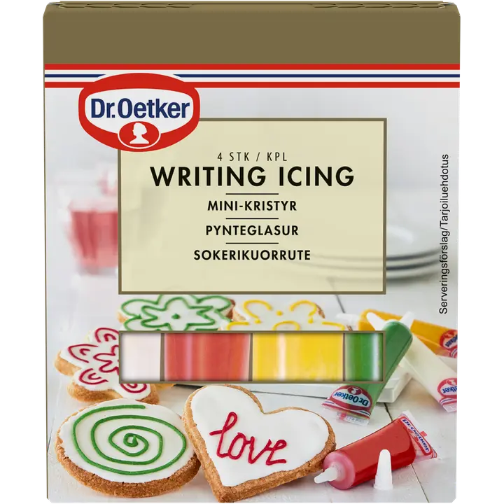 Dr. Oetker Sokerikuorrute (4x17g) 68g