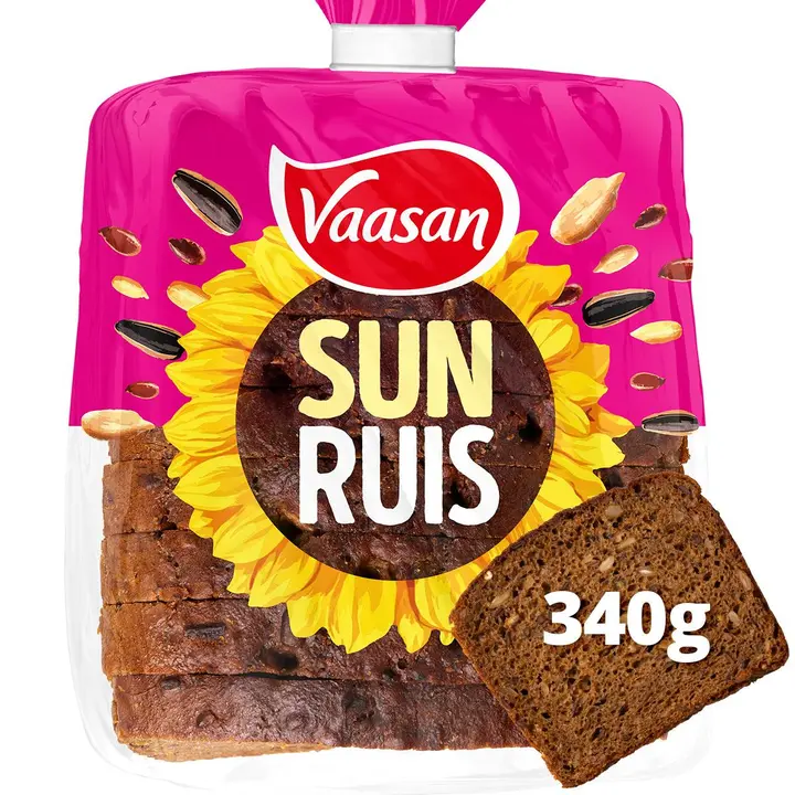 Vaasan Sun Ruis 340g ruisvuokaleipä siemenillä
