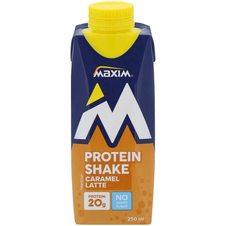Maxim Caramel latte proteiinijuoma 250ml
