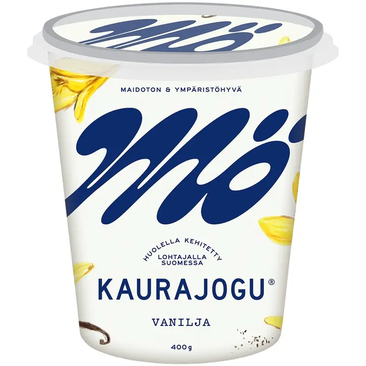 Mö Kaurajogu vanilja 400 g vähäsokerinen