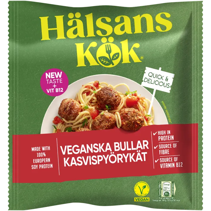 Hälsans Kök 460g Plant-based Balls kasvispyörykät