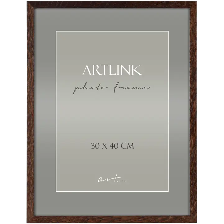 Kuvakehys tumma tammi 30x40cm