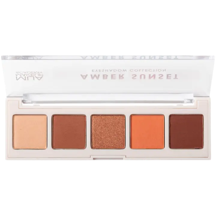 MUA Make Up Academy Eyeshadow Palette 5 shades 3,2 g  Amber Sunset luomiväripaletti
