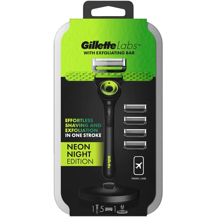 Gillette Labs with Exfoliating Bar varsi +5 vaihtoterää