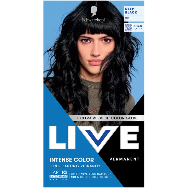Schwarzkopf LIVE 99 Deep Black