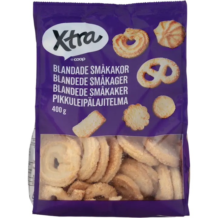 Xtra pikkuleipälajitelma 400 g
