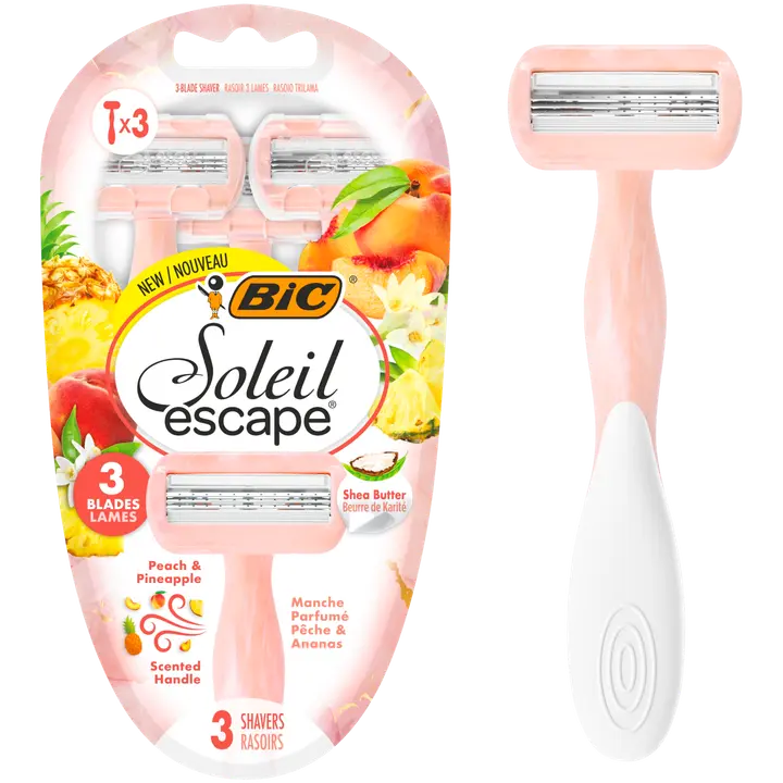 BIC Soleil Escape 3 Peach & Pineapple-varsiterä