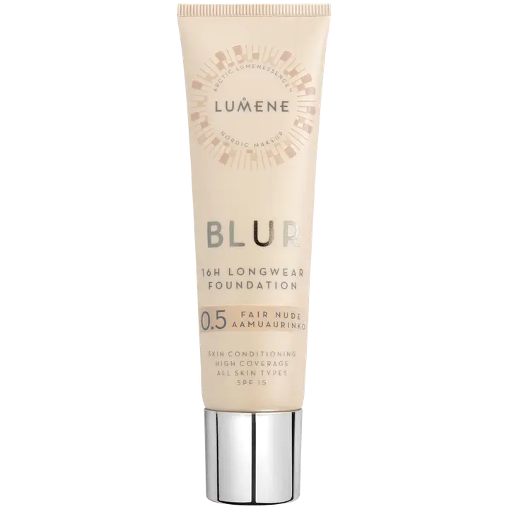 Lumene Blur Pitkäkestoinen meikkivoide SK 15 0.5 Aamuaurinko 30ml