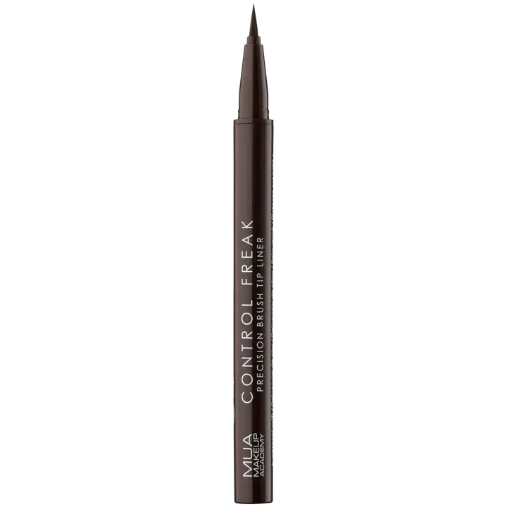 MUA Make Up Academy Control Freak Brush Tip Liquid Eyeliner Brown 0,5 ml, Nestemäinen silmänrajaus