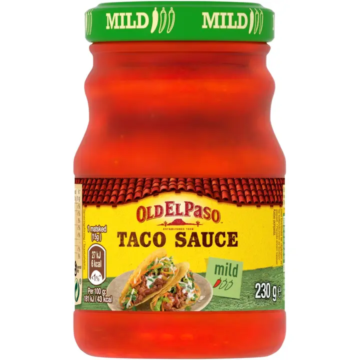 Old El Paso 230g Mild Taco Sauce
