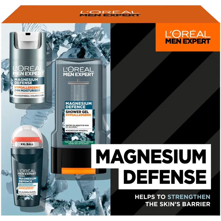 L'Oréal Paris Men Expert Magnesium Defense lahjapakkaus