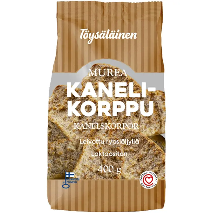 Töysäläinen kanelikorppu 400g