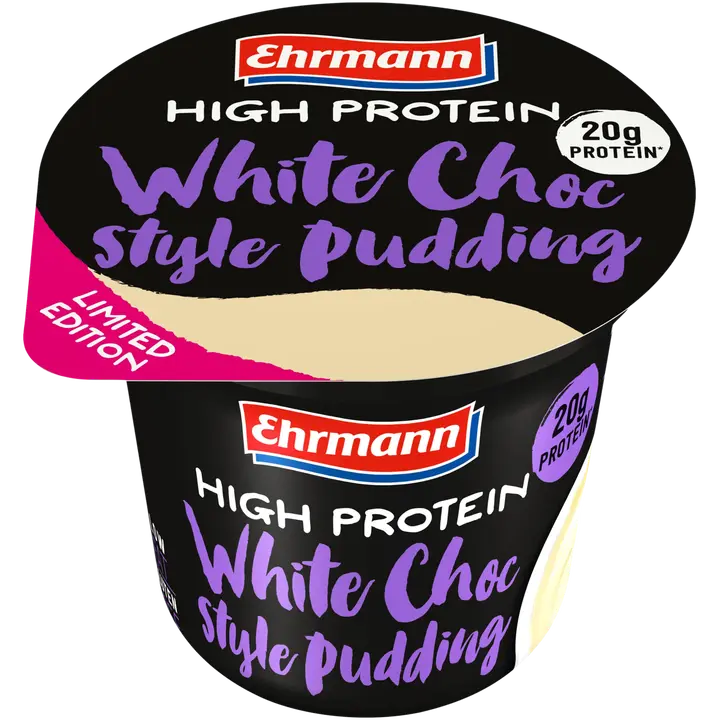 High Protein Pudding proteiinivanukas valkosuklaa style 200g