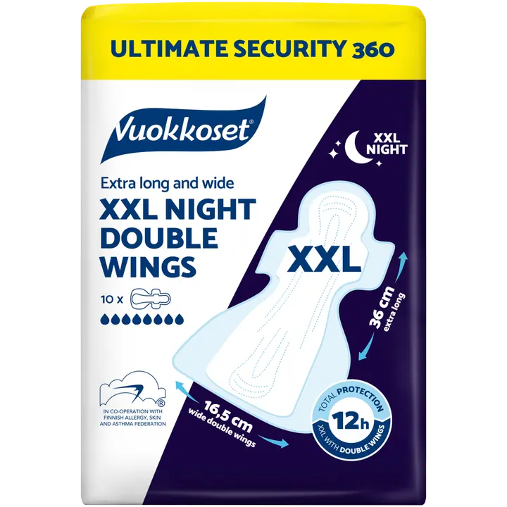 Vuokkoset XXL Night Double Wings 10 kpl