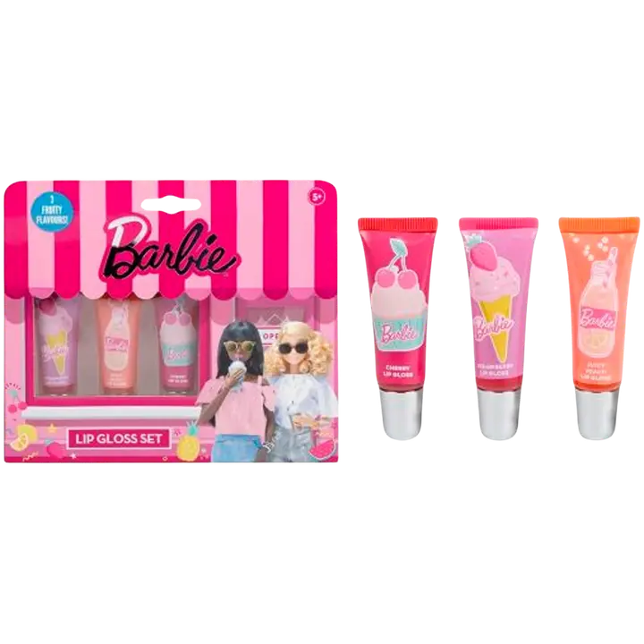 Barbie huulikiiltosetti 3kpl/pkt