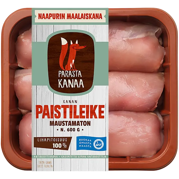 Naapurin Maalaiskanan paistileike, maustamaton n600g