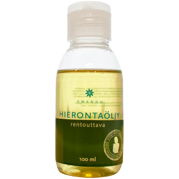 Emendo 100ml hierontaöljy rentouttava