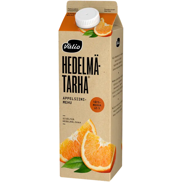 Valio Hedelmätarha® appelsiinimehu 1 l hedelmälihaa