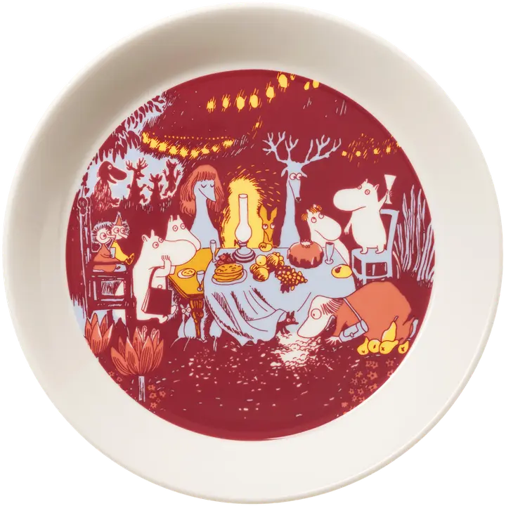 Moomin Arabia Finland Lautanen Muumi 19cm Juhlan Aika
