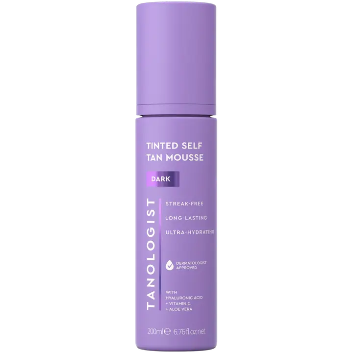 Tanologist Tinted Self Tan Mousse - Dark -itseruskettava vaahto 200ml