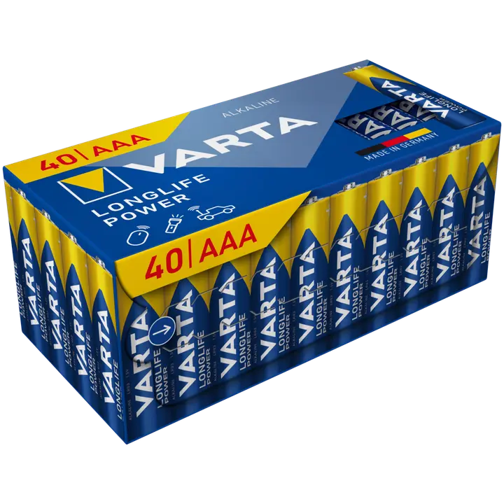 Varta Longlife Power 40 AAA CUBE