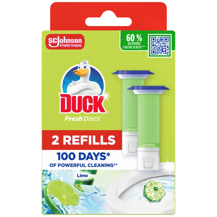 Duck Fresh Discs 2x36ml lime zest täyttöpakkaus