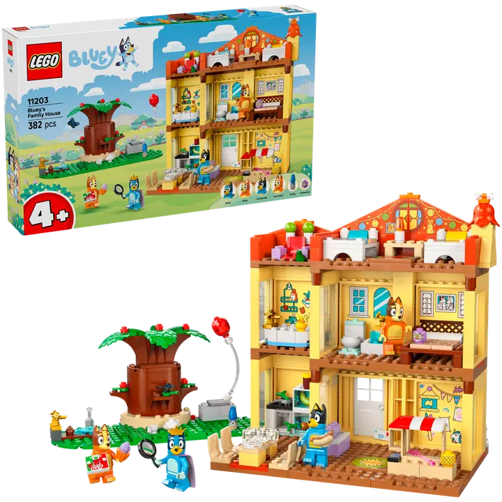 LEGO Bluey 11203 Blueyn perheen talo