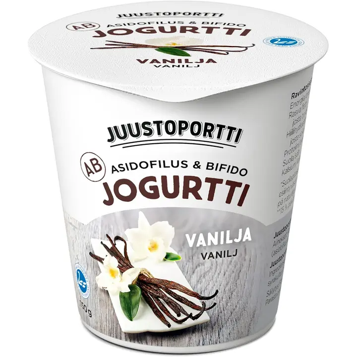 Juustoportti AB-jogurtti 150 g vanilja