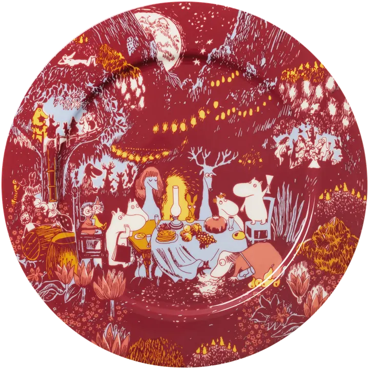 Moomin Arabia Finland Tarjoilulaut. Muumi 30cm JA