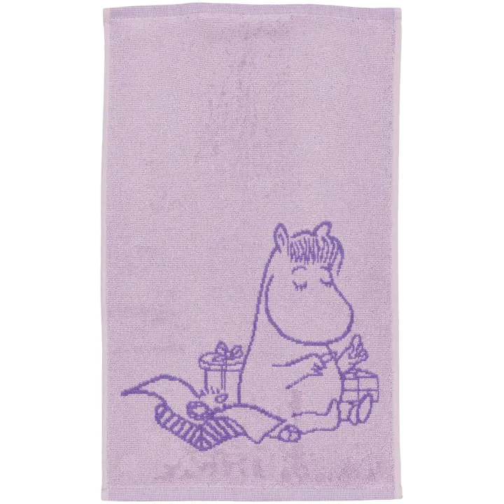 Moomin Arabia käsipyyhe Niiskuneiti 30x50 cm lila