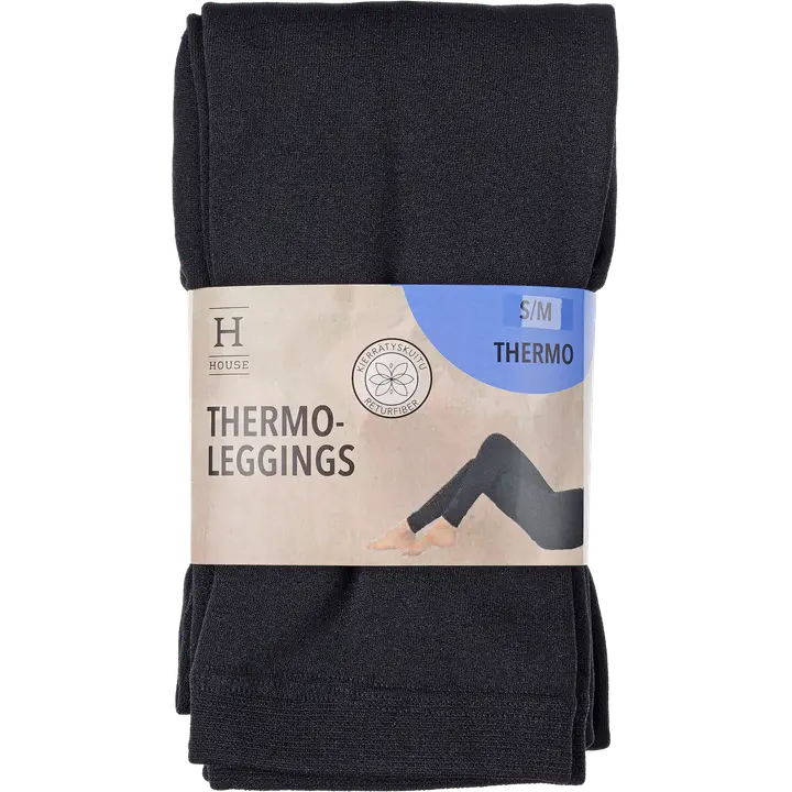 House naisten thermoleggingsit musta 2XL/3XL