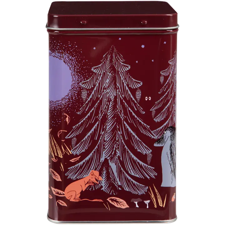 Martinex Muumi neliökahvipurkki ikimetsä