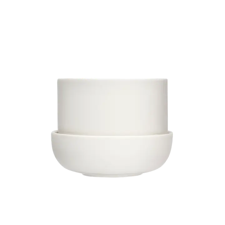 Iittala Nappula ruukku ja vati S 170x130 mm valkoinen