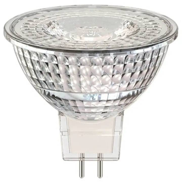 Airam LED kohde MR16 full glas 6,2W GU5.3 12V 430lm/850cd 4000K