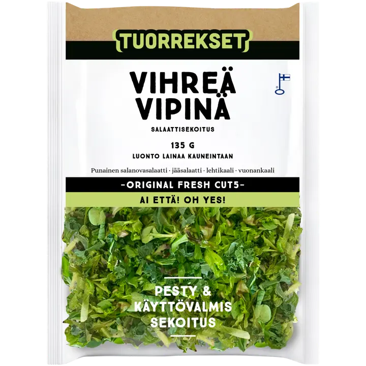 Tuorrekset Vihreä vipinä 135g