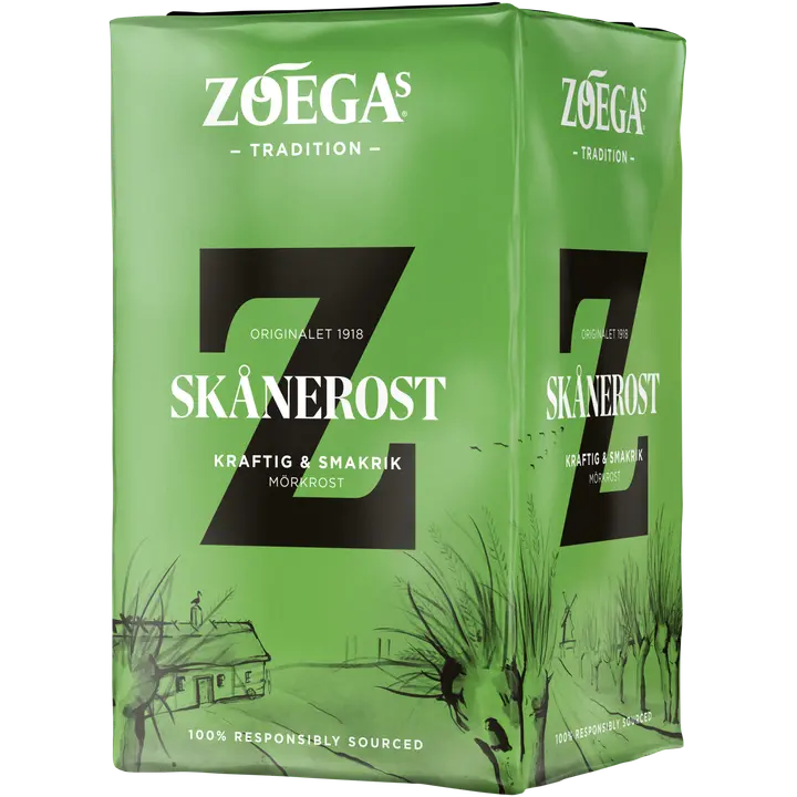 Zoégas Skånerost 450g suodatinkahvi