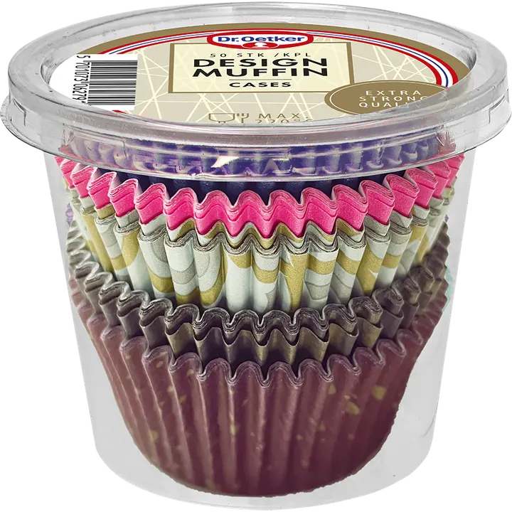 Dr. Oetker Design Muffinivuoat 50kpl