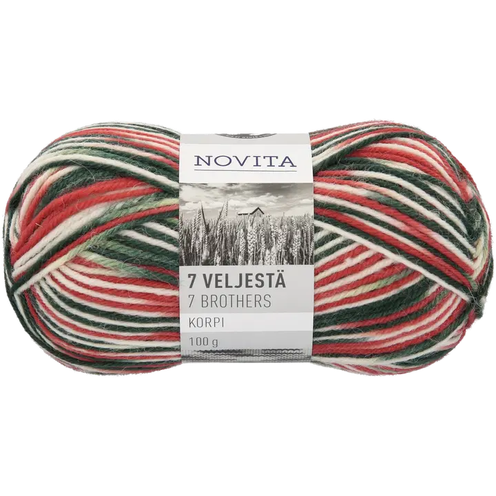 Novita Lanka 7 Veljestä Korpi 100g 840