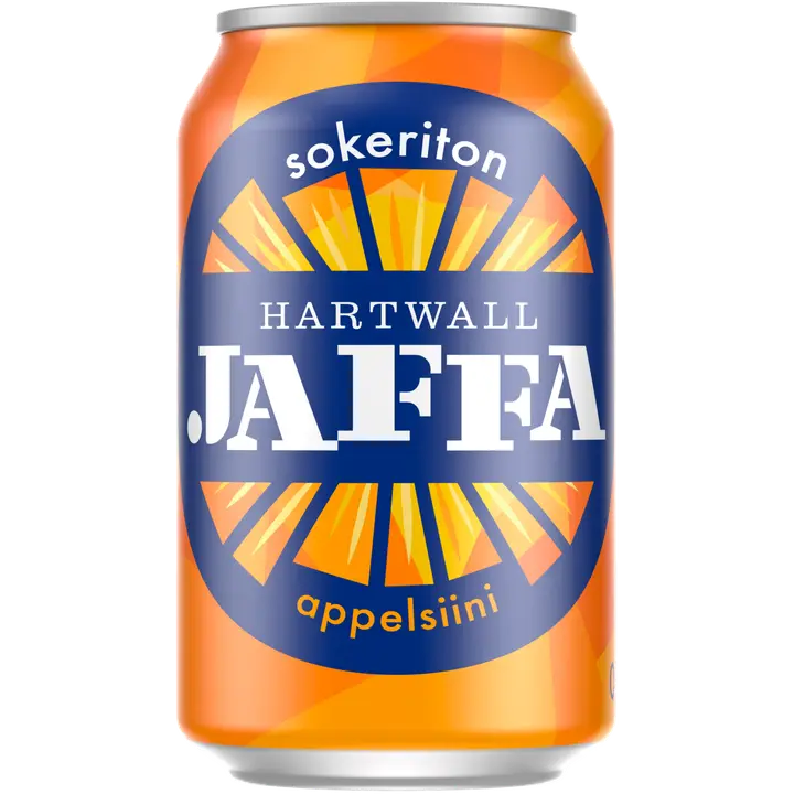 Hartwall Jaffa Appelsiini Sokeriton virvoitusjuoma 0,33 l