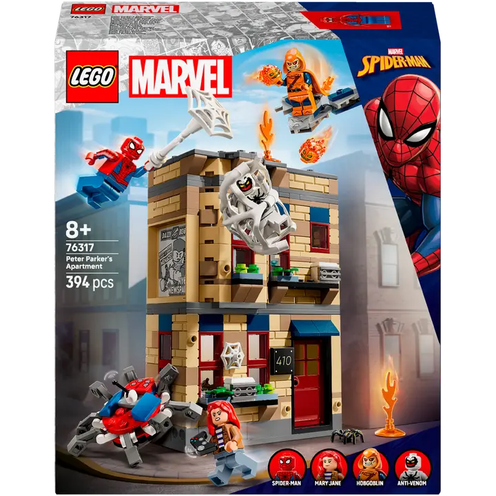 LEGO Super Heroes 76317 Peter Parkerin asunto