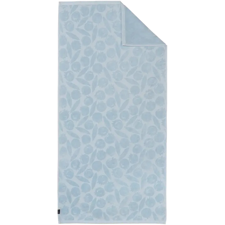 Ratia kylpypyyhe Metsämarja 70x140 cm vaalean sininen