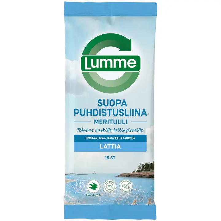 Lumme Merituuli Suopapuhdistusliina Lattia 15kpl