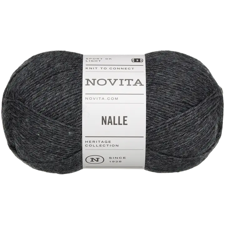 Novita lanka Nalle 100g grafiitti 044